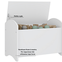 Ver imagem 6 de Conjunto Infantil 3 Pecas 1 Bau 1 Escada 1 Biblioteca Porta Livros 