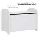 Ver imagem 5 de Conjunto Infantil 3 Pecas 1 Bau 1 Escada 1 Biblioteca Porta Livros 