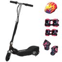 Ver imagem 1 de Patinete Elétrico 120w Dobrável com Kit de Proteção Motorizado 24v Preto Importway Bwpek-120w