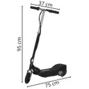 Ver imagem 2 de Patinete Elétrico 120w Dobrável com Kit de Proteção Motorizado 24v Preto Importway Bwpek-120w