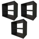Ver imagem 1 de Conjunto 3 Nichos Prateleira para Quarto Infantil