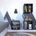 Ver imagem 5 de Conjunto 3 Nichos Prateleira para Quarto Infantil