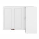 Ver imagem 4 de Armário Aéreo Canto 2 Portas 2 Nichos Unna Yescasa