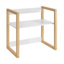 Ver imagem 2 de Mesa Infantil com Regulagem Altura Zoe Branca MDF | Madeira