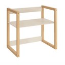 Ver imagem 2 de Mesa Infantil Montessoriana Zoe com Regulagem Altura MDF| Madeira Areia