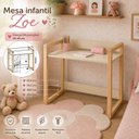 Ver imagem 5 de Mesa Infantil Montessoriana Zoe com Regulagem Altura MDF| Madeira Areia
