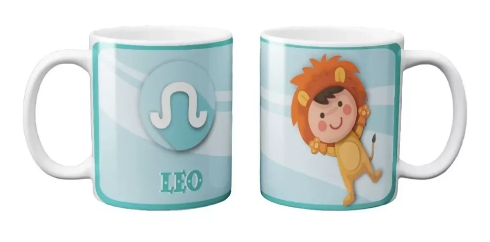 Caneca Personalizada Signo Baby Leão - 1
