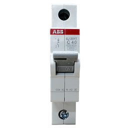 Minidisjuntor Abb Monopolar Sj201t-c40 2taz144100r0404 - 2