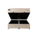 Ver imagem 2 de Kit Premium Box Baú Queen 1,58 - Bege S/m