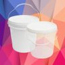 Balde para colorir Transparente 3.2L - 5 Peças - 3