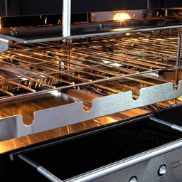 Churrasqueira Elétrica Embutir Apartamento Rotativa 42x52cm Glass Smart 04 220v - Hope - 4