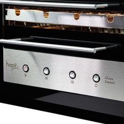 Churrasqueira Elétrica Embutir Apartamento Rotativa 42x52cm Glass Smart 04 220v - Hope - 2