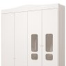 Guarda Roupa Infantil New Danny Plus 4 Portas e 2 Gavetas Branco Fosco - Reller Móveis - 4