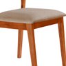 Conjunto com 2 Cadeiras Trento Cinamomo Claro com Tela Sintética Fabrispuma - 6