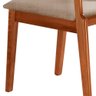 Conjunto com 2 Cadeiras Trento Cinamomo Claro com Tela Sintética Fabrispuma - 9