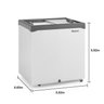Conservador Refrigerador 2 Portas Deslizantes Dupla Ação GHDE-220h CZ 220v - 3