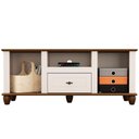 Ver imagem 7 de Rack para Sala de Estar Alegra S05 65" 150cm MDF-MDP com Gaveta Off White Lyam Decor