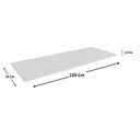 Ver imagem 2 de Tampo para Balcão 120CMX54CMX15MM MDP Móveis Branco