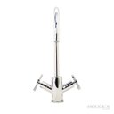 Ver imagem 3 de Torneira Misturador Bancada Cozinha 1/4 Volta Latão Cromado