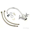 Ver imagem 7 de Torneira Misturador Bancada Cozinha 1/4 Volta Latão Cromado