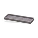 Ver imagem 1 de Bandeja Decorativa Acqua Aroma G 28x10,5cm Stone