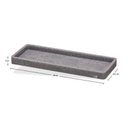 Ver imagem 3 de Bandeja Decorativa Acqua Aroma G 28x10,5cm Stone
