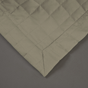 Ver imagem 4 de Kit Colcha Cobre Leito Matelado Solteiro 2 Peças Copacabana 300 Fios Cáqui