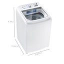Ver imagem 6 de Lav 17 Kg Electrolux Essencial Care Cesto Inox - Led17