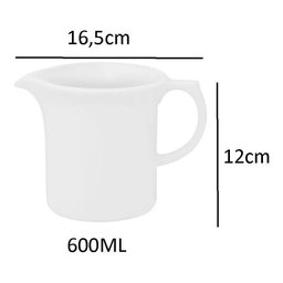 Leiteira Flamingo White Porcelana Branca - 2