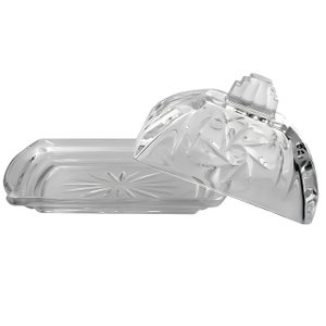 Manteigueira Sunstar de Vidro Transparente 350ml