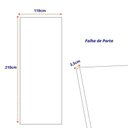 Ver imagem 5 de Kit 3 Folhas de Porta de Madeira Maciça 210x110cm Lisa