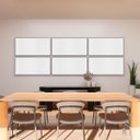 Ver imagem 2 de Painel Acústico Absorvedor Decorativo 120x60 Soft Friso Crepe Maestra Acústica:opera/branco