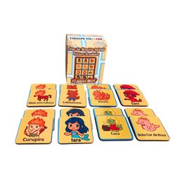 Jogo da Memória Infantil Aprendendo Folclore para Crianças 10 Pares - 5