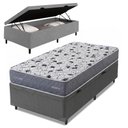 Ver imagem 1 de Cama Box Baú Solteiro Double Face AG65 Eclipse 88x188x61cm Herval - Suporta até 150kg