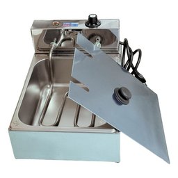 Fritadeira Industrial Profissional 1 Cuba 5l C/ Tampa - 2