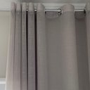 Ver imagem 3 de Cortina Linho de Gaze Cinza 280x200cm Sala Quarto Janela