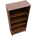 Ver mais imagens de Estante Livreiro para Sala de Estar Home Office 1 Porta 80cm Aton S05 Ipê - Lyam Decor
