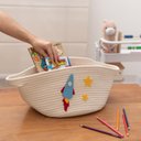 Ver imagem 5 de Cesto de corda cores - Oikos