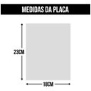 Ver imagem 2 de Placa É Proibido Subir No Muro E Apoiar Na Grade 27X35