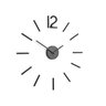 BLINK - RELÓGIO DE PAREDE MINIMALISTA PRETO - 1
