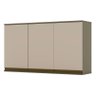 Armário Aéreo Évelin 3 Portas 120 Cm Duna Cristal – Henn - 1