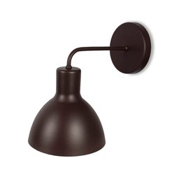 Luminária de Parede Arandela Fixa Rosa Marrom Cortem - 2