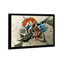 Ver imagem 1 de Quadro Ilustração Abstrata Multicolorida -- BR ARTES