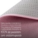 Ver imagem 5 de Tapete Redondo Infantil Rosa Bebê Antiderrapante Milano Soft:1.00m