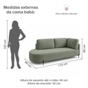 Ver imagem 3 de Cama Babá Infantil Orgânica Lado Esquerdo para Quarto de Bebê Afeto