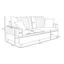 Ver imagem 3 de Sofá 2 Lugares 160cm Eras D'Monegatto