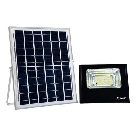 Led Refletor Avant Solare Controle Sensor Presença 40w 6500k