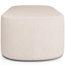 Ver imagem 4 de Kit 02 Puffs Decorativos Orgânico para Living Quarto 195cm Doha W01 Linho Cru - Lyam Decor