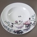 Ver imagem 4 de Prato Fundo Germer Redondo em Porcelana 23cm Garden com Estampa Floral
