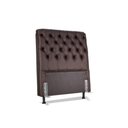 Ver imagem 2 de Cabeceira de Cama Box Solteiro 88cm Pádua Couro Café